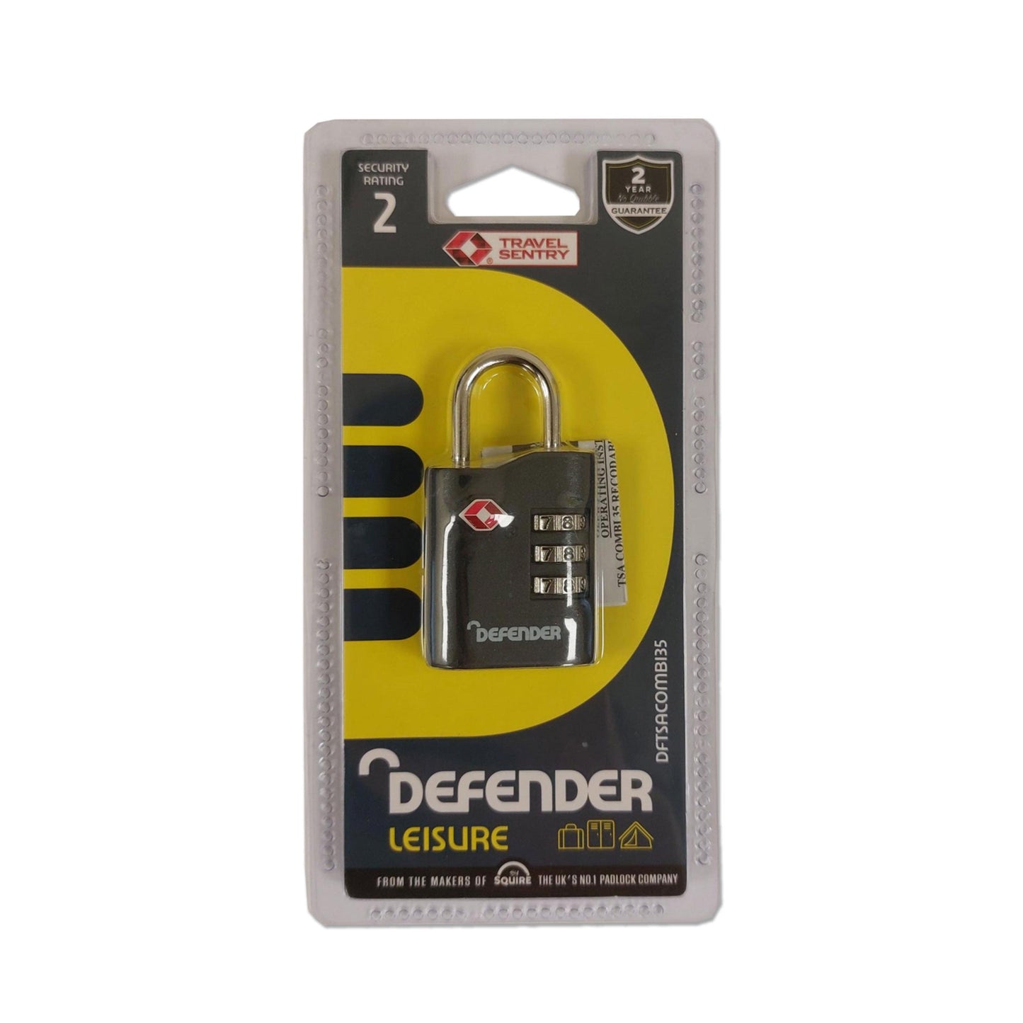 Squire TSA Combination Padlock