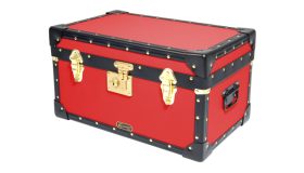 Tuck Box with Flip Lock - Red