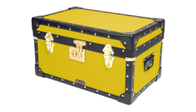 Tuck Box with Flip Lock - Yellow