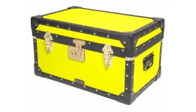 Tuck Box with Flip Lock - Fluorescent Yellow