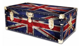 36" Steamer Trunk - Union Jack