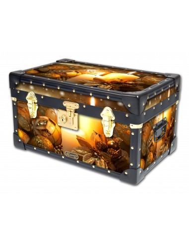 Tuck Box with Flip Lock - Xmas Candles