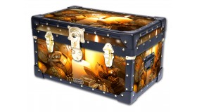 Tuck Box with Cabin Lock - Xmas Candles