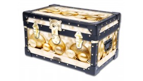 Tuck Box with Cabin Lock - Gold Baubles