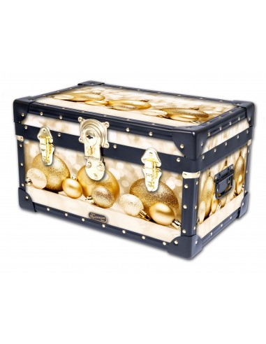Tuck Box with Cabin Lock - Gold Baubles