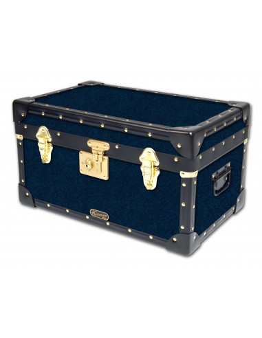 Tuck Box with Flip Lock - Blue Fleck Carpet