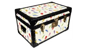 Tuck Box by Milly Green - Cream Feathers