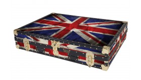 36" Underbed Trunk - Union Jack