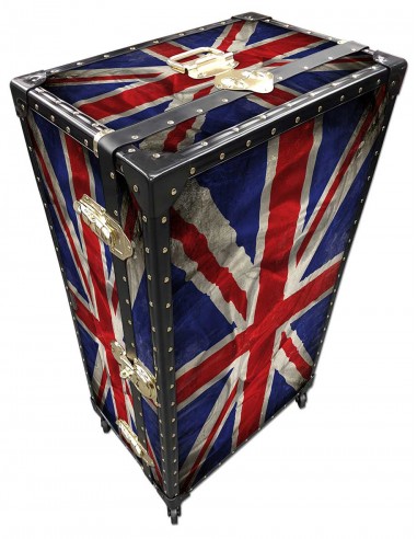 36" Steamer Wardrobe Trunk - Union Jack