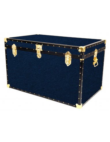 40" King Trunk - Blue Fleck Carpet
