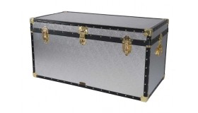 40" Queen Trunk - Silver Alloy