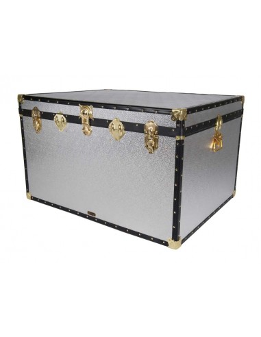 40" Jumbo Trunk - Silver Alloy