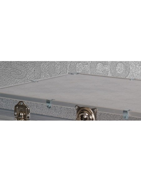 40" Jumbo Trunk - Silver Alloy