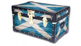 Tuck Box with Cabin Lock - Scottish Flag