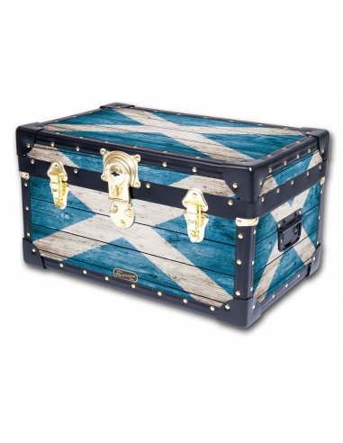 Tuck Box with Cabin Lock - Scottish Flag