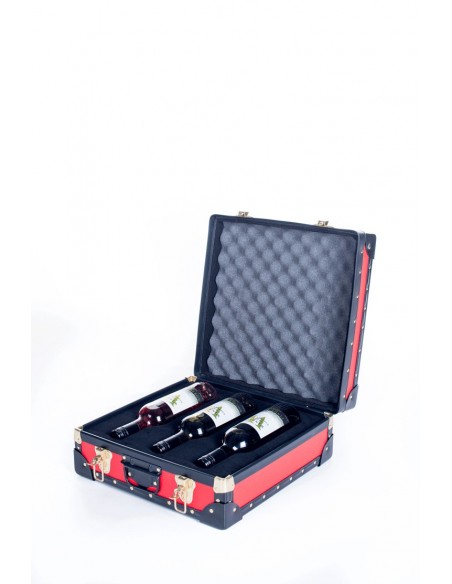 Wine Bottle Case - 3 Bottle Holder