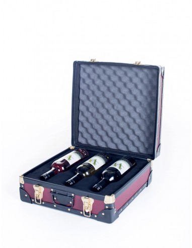 Wine Bottle Case - 3 Bottle Holder