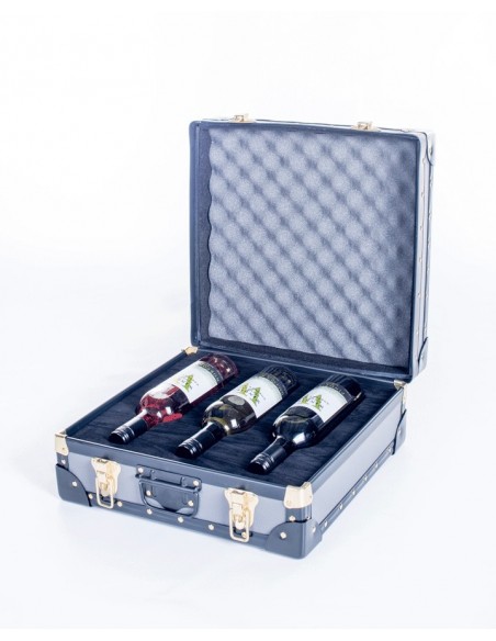 Wine Bottle Case - 3 Bottle Holder