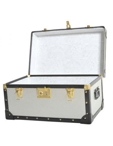 Tuck Box with Flip Lock - Silver Alloy