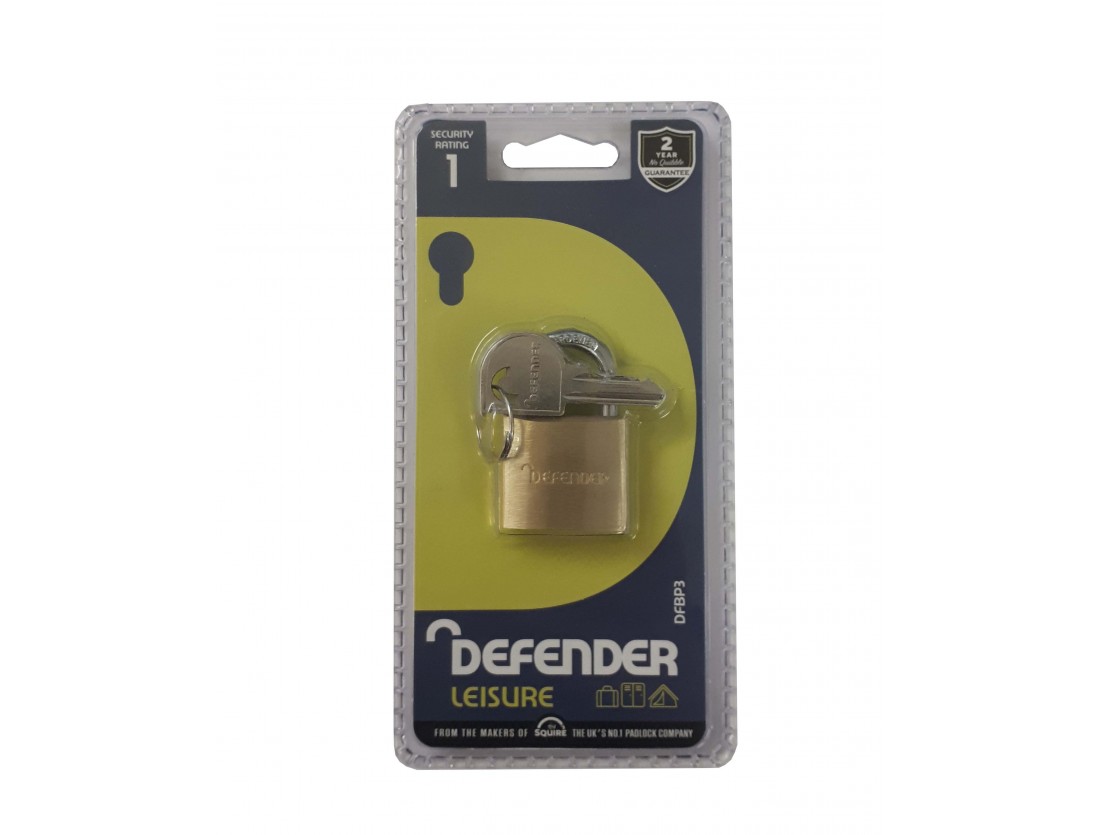 Defender by Squire Key locking Padlock