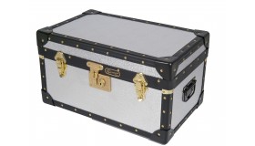 Tuck Box with Flip Lock - Silver Alloy
