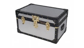 Tuck Box with Cabin Lock - Silver Alloy