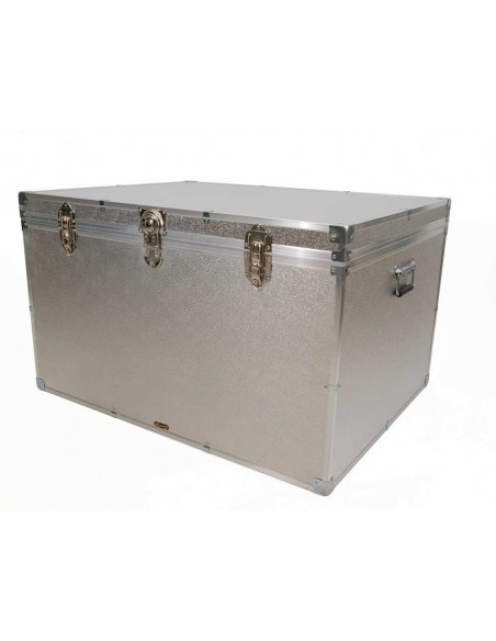 40" Jumbo Trunk - Silver Alloy