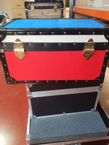 Traditional Tuck Box with Flip Lock - Multicolour - Mark To Front Panel