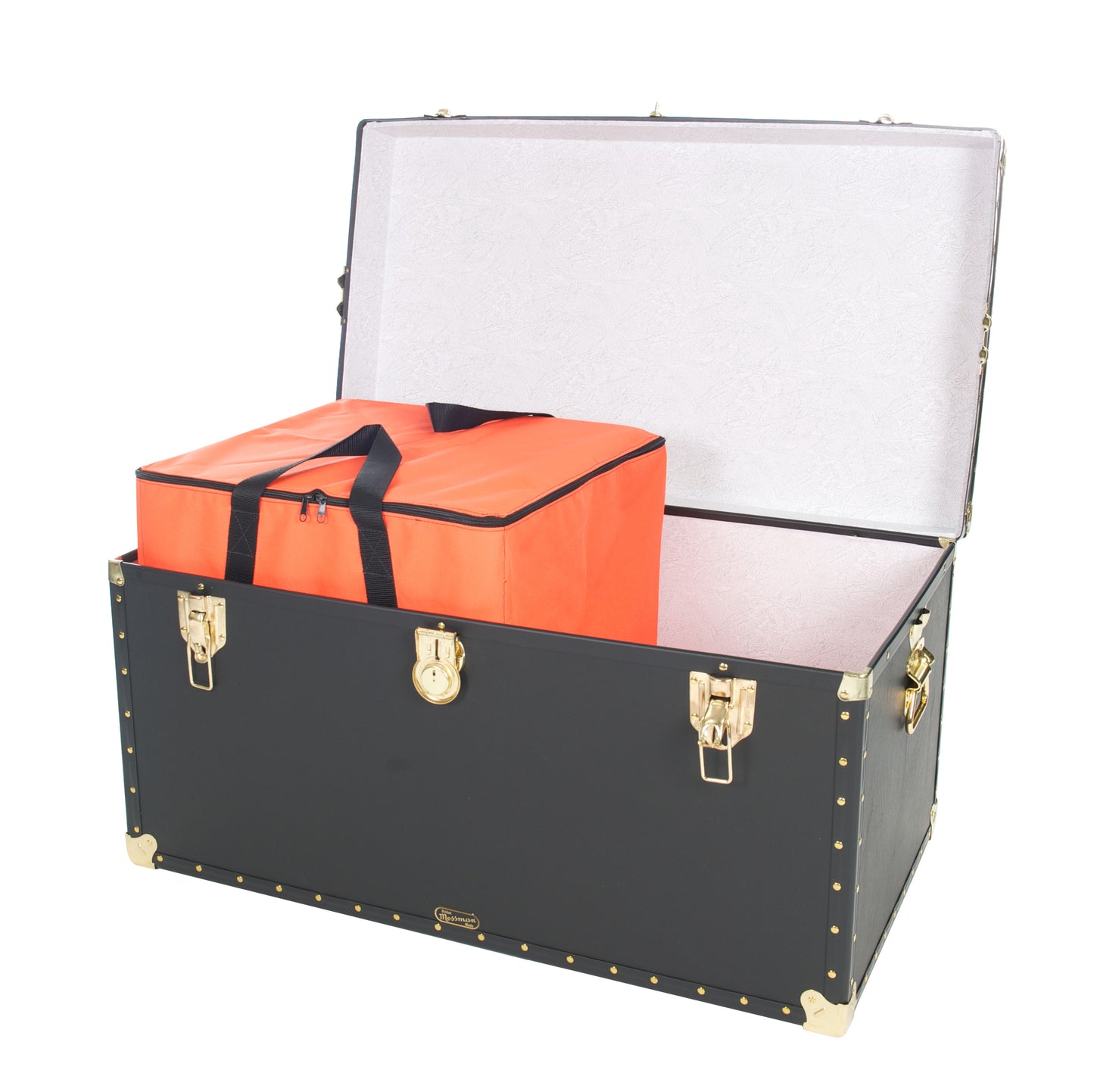 Traditional 36" Cabin Trunk - Silver Alloy