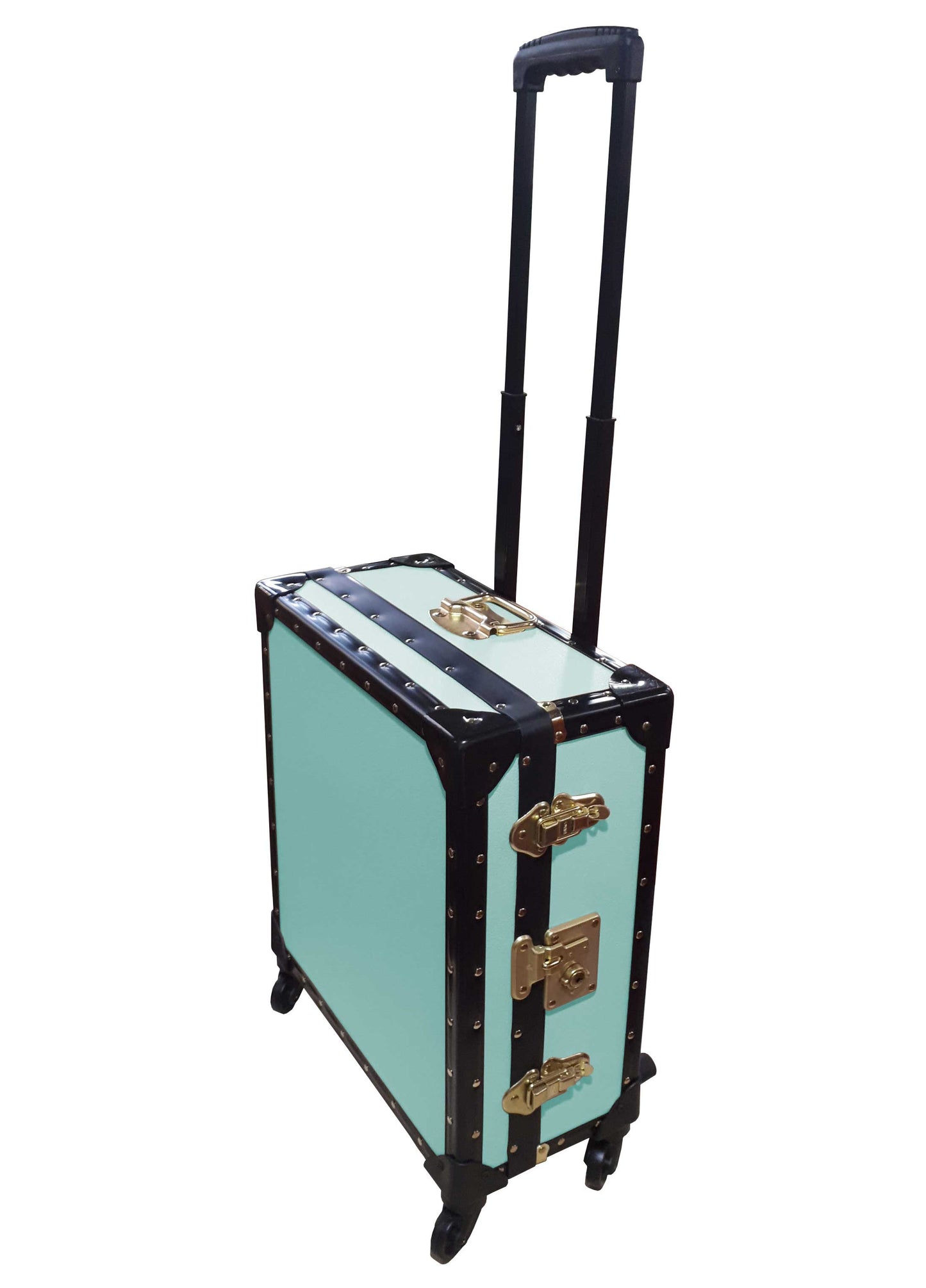 Traditional Wheeled Luggage Trunk