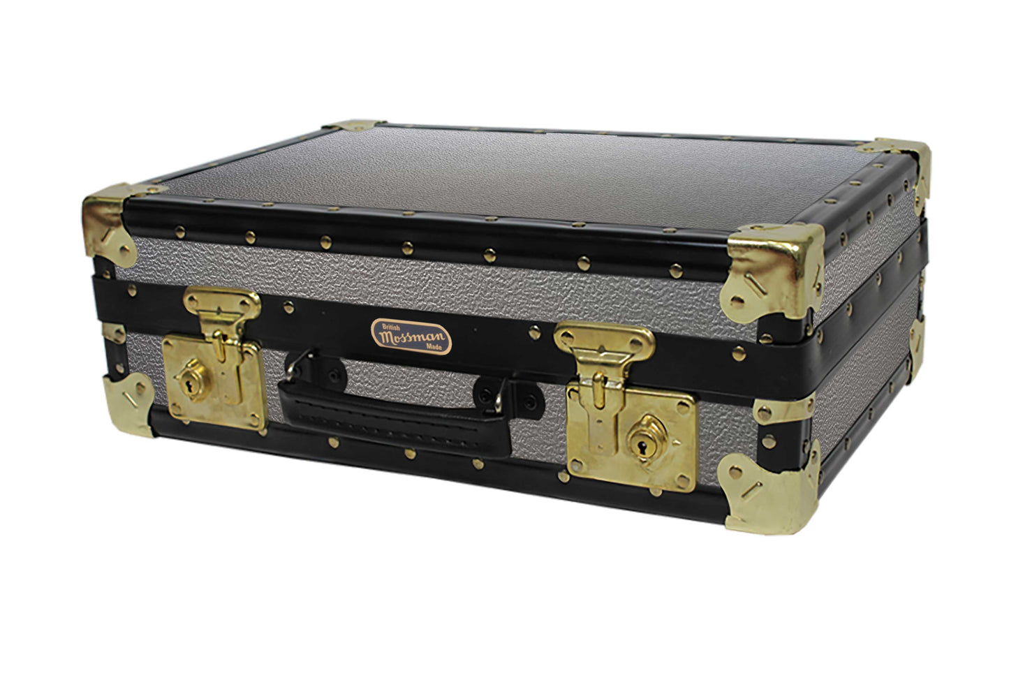 Traditional 20" Briefcase - Silver Alloy