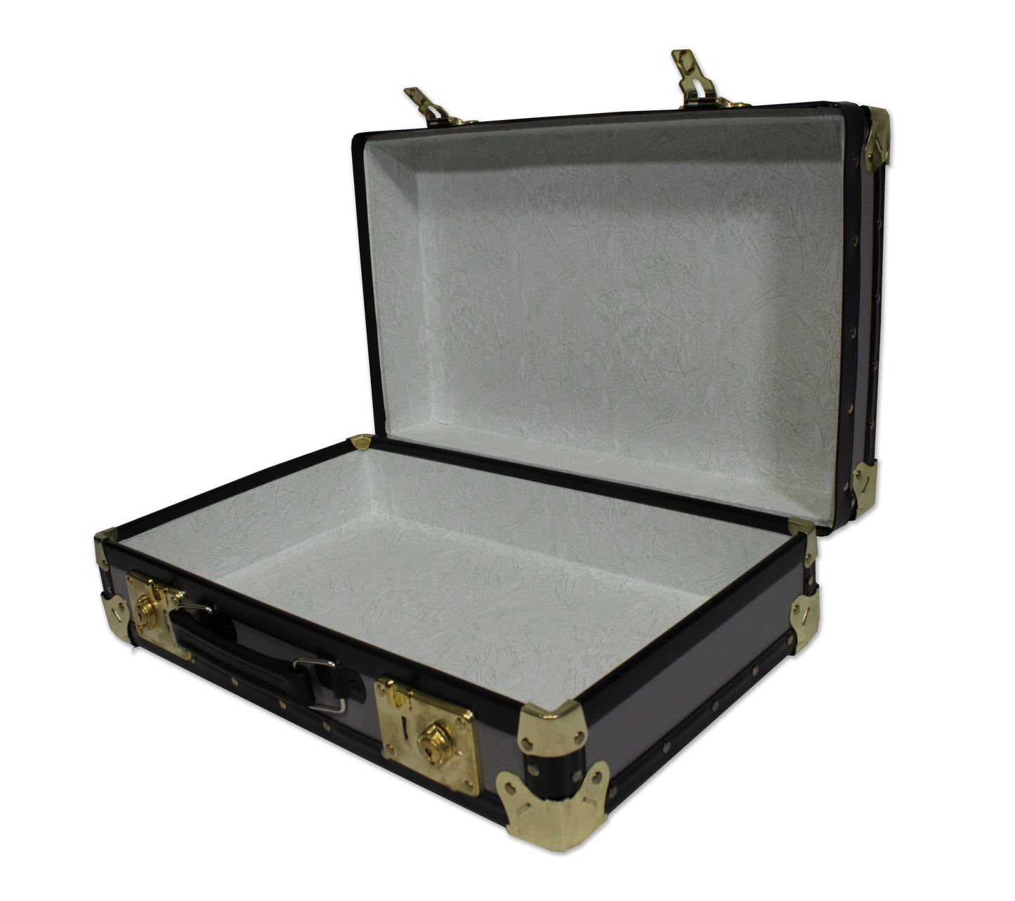 Traditional 20" Briefcase - Silver Alloy