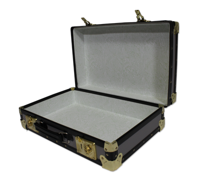 Traditional 20" Briefcase - Silver Alloy
