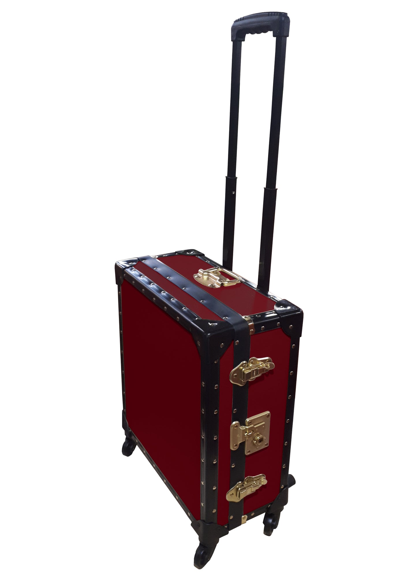 Traditional Wheeled Luggage Trunk
