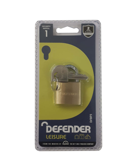 Defender by Squire Key Locking Padlock