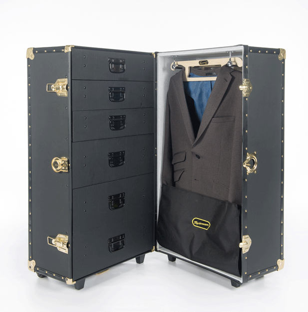 Traditional 36" Cabin 6 Drawer Wardrobe Trunk