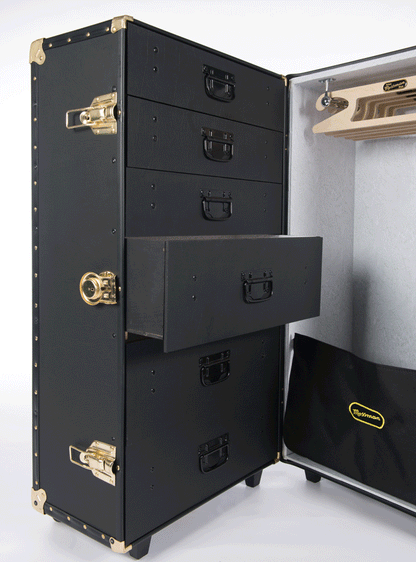 Traditional 36" Cabin 6 Drawer Wardrobe Trunk