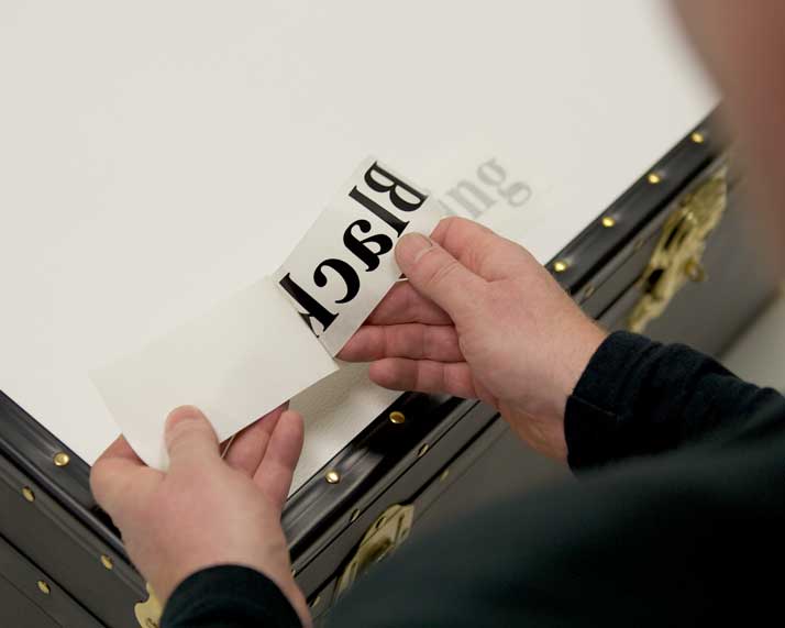 35mm Small Vinyl Lettering