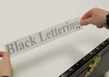 35mm Small Vinyl Lettering