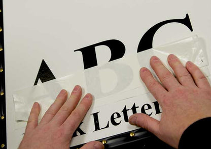 125mm Small Vinyl Lettering