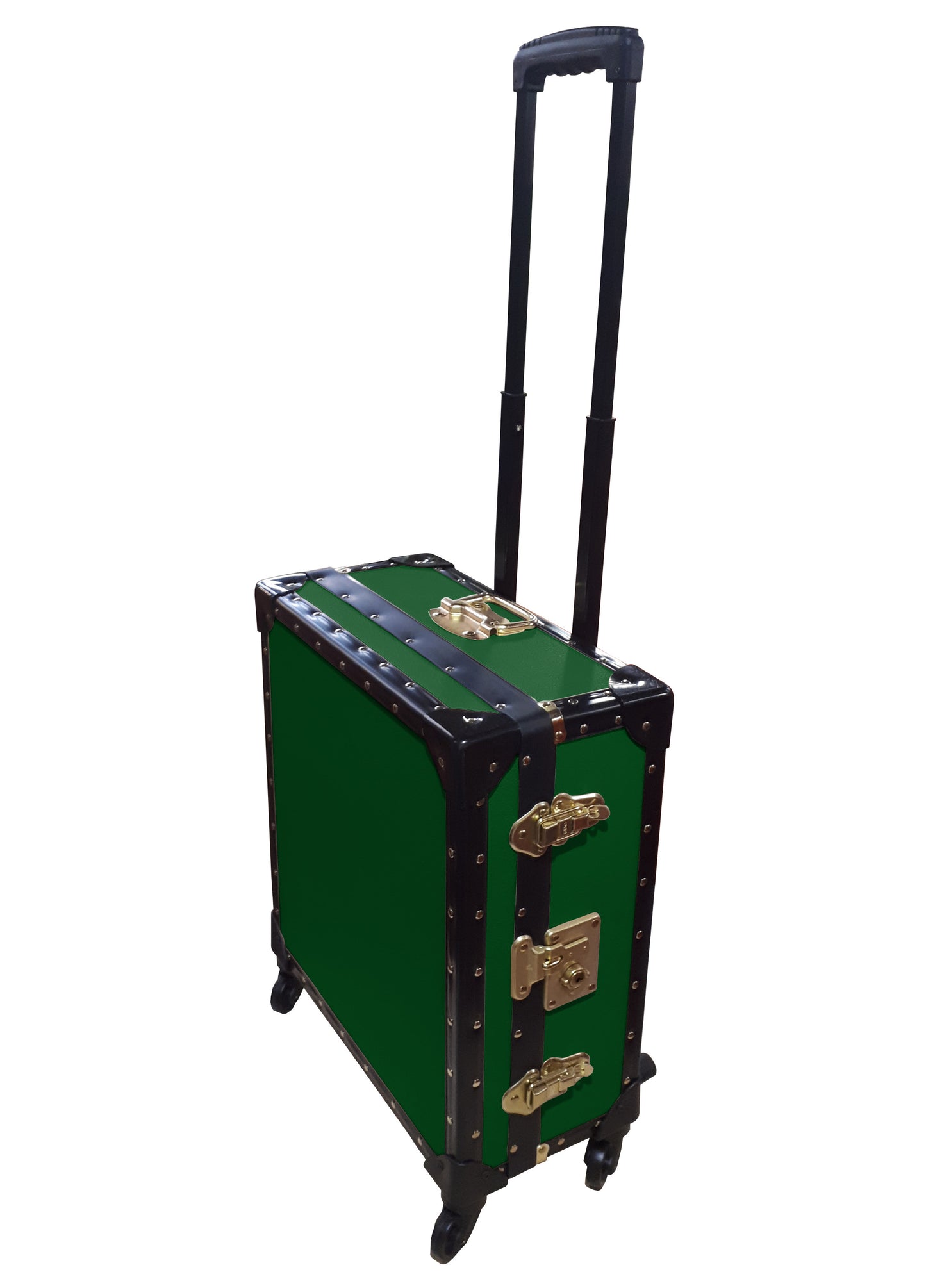 Traditional Wheeled Luggage Trunk