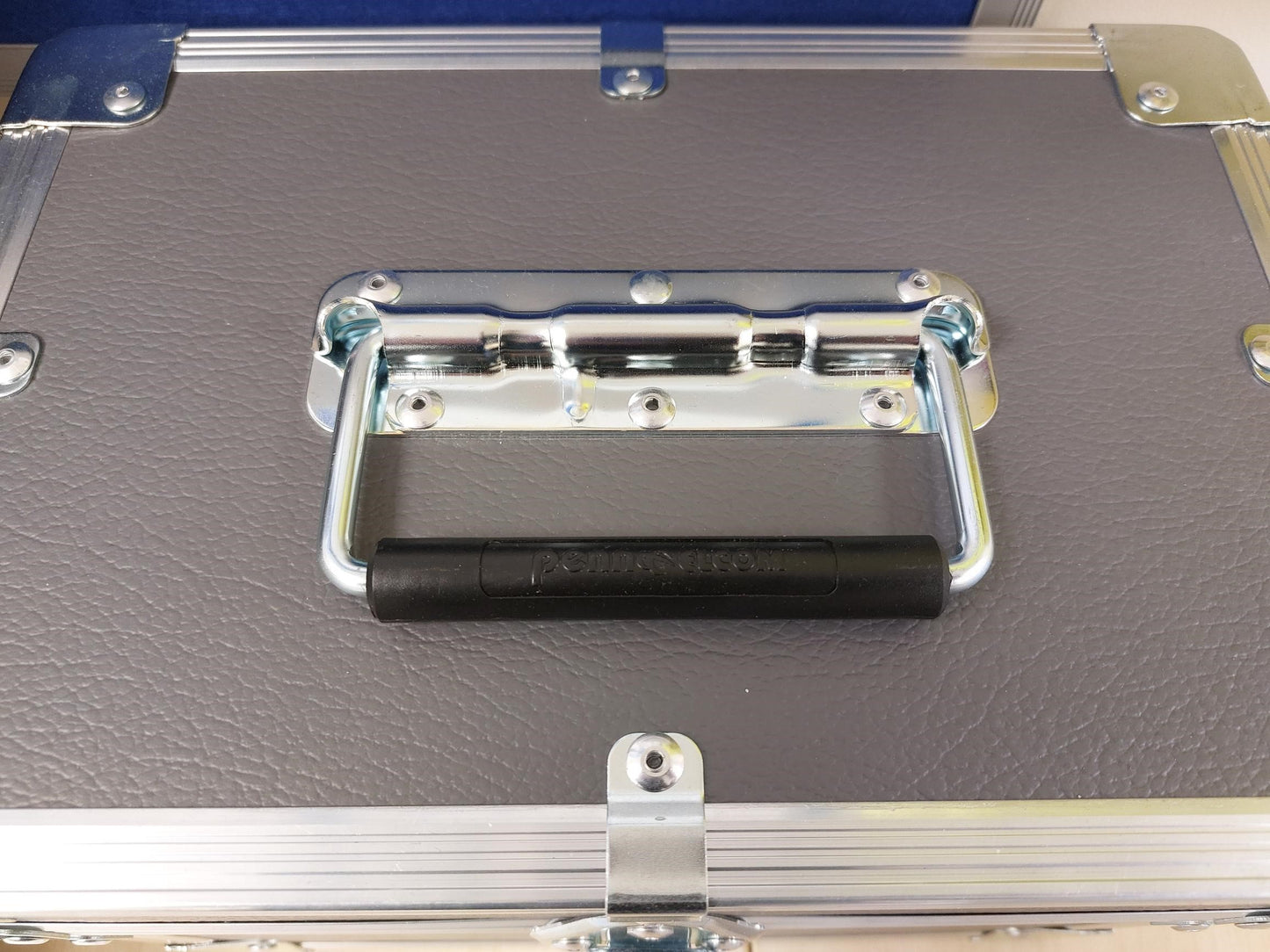 Industrial 36" Steamer Trunk - Silver Alloy