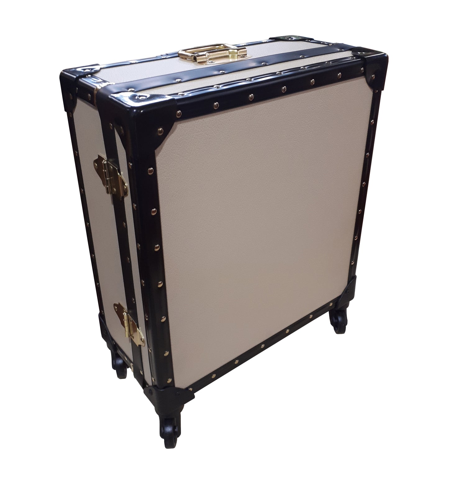 Traditional Wheeled Luggage Trunk