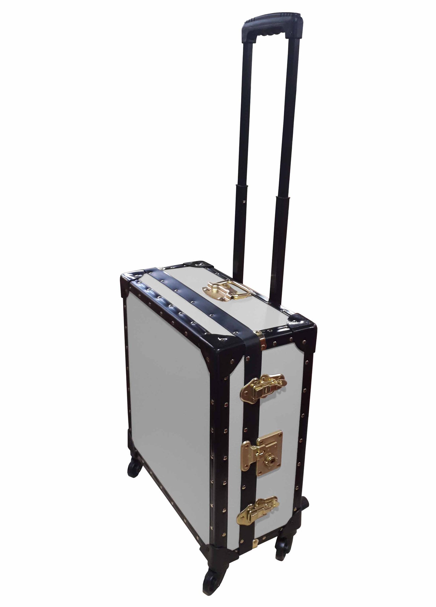 Traditional Wheeled Luggage Trunk