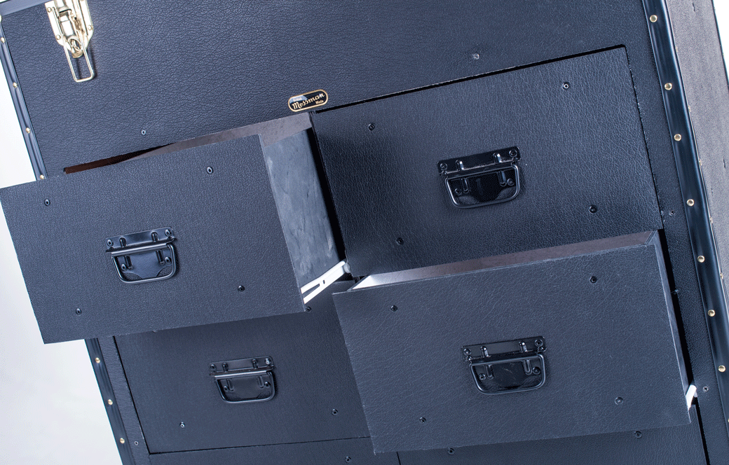 Traditional 6 Drawer Tall Boy Trunk