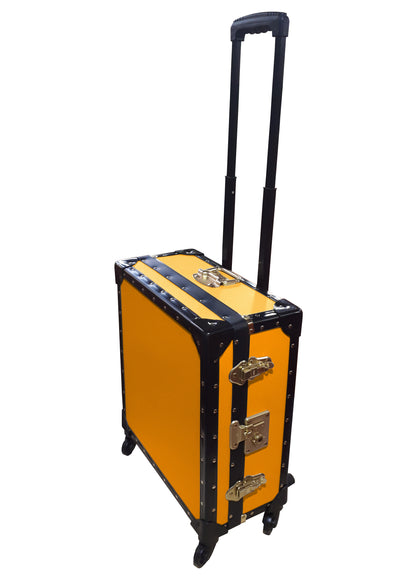 Traditional Wheeled Luggage Trunk