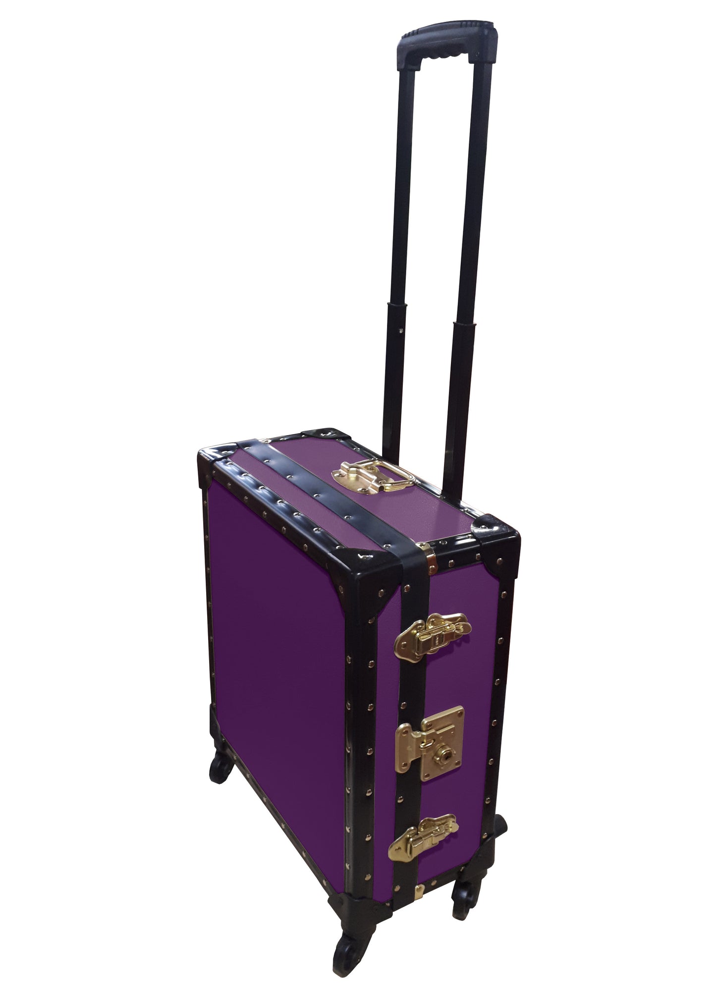 Traditional Wheeled Luggage Trunk