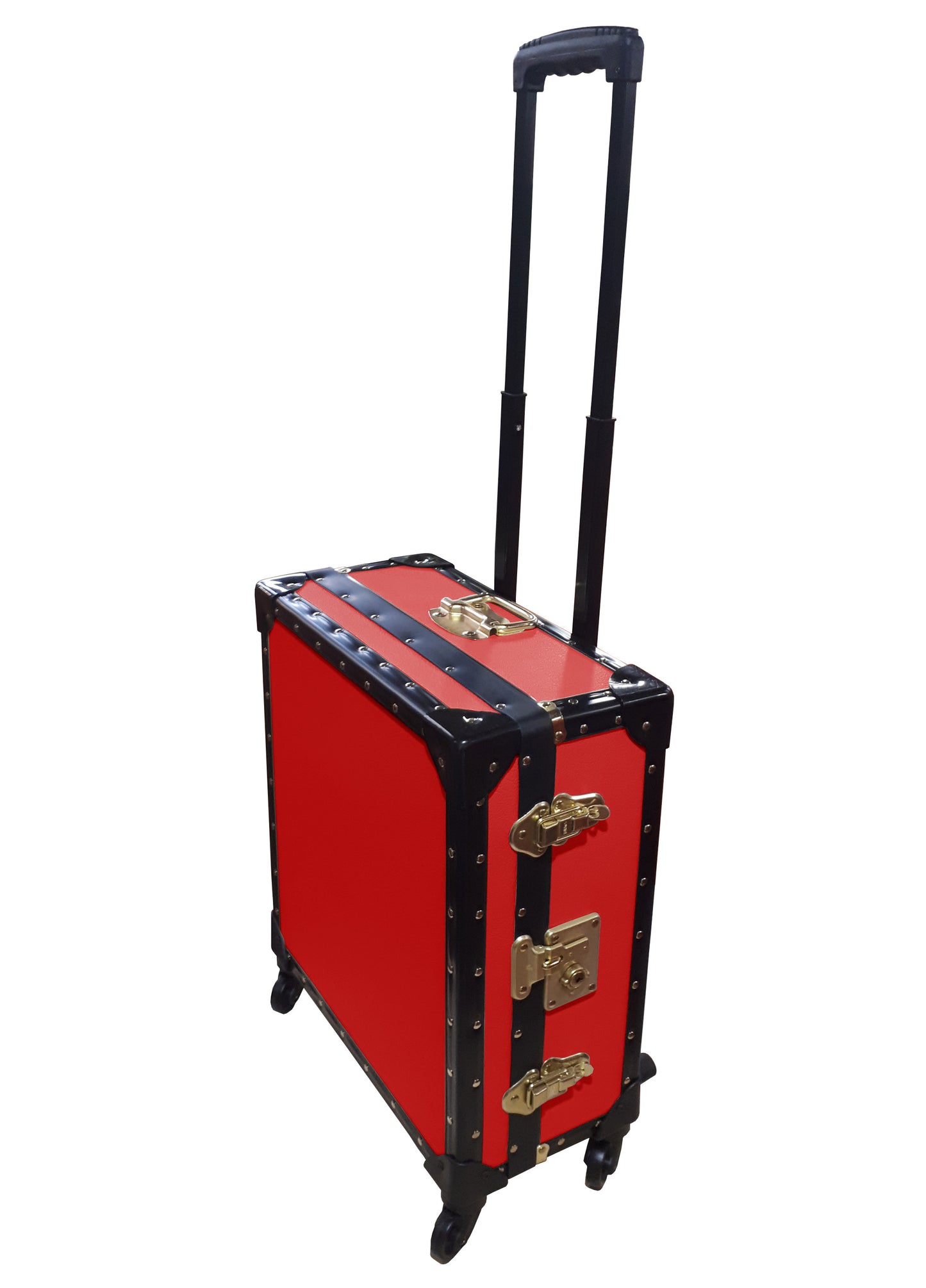 Traditional Wheeled Luggage Trunk