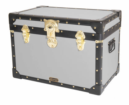 Traditional Stool Box with Cabin Lock