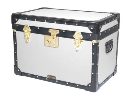 Traditional Stool Box with Flip Lock